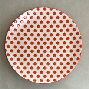Crate&Barrel Pumpkin Plate